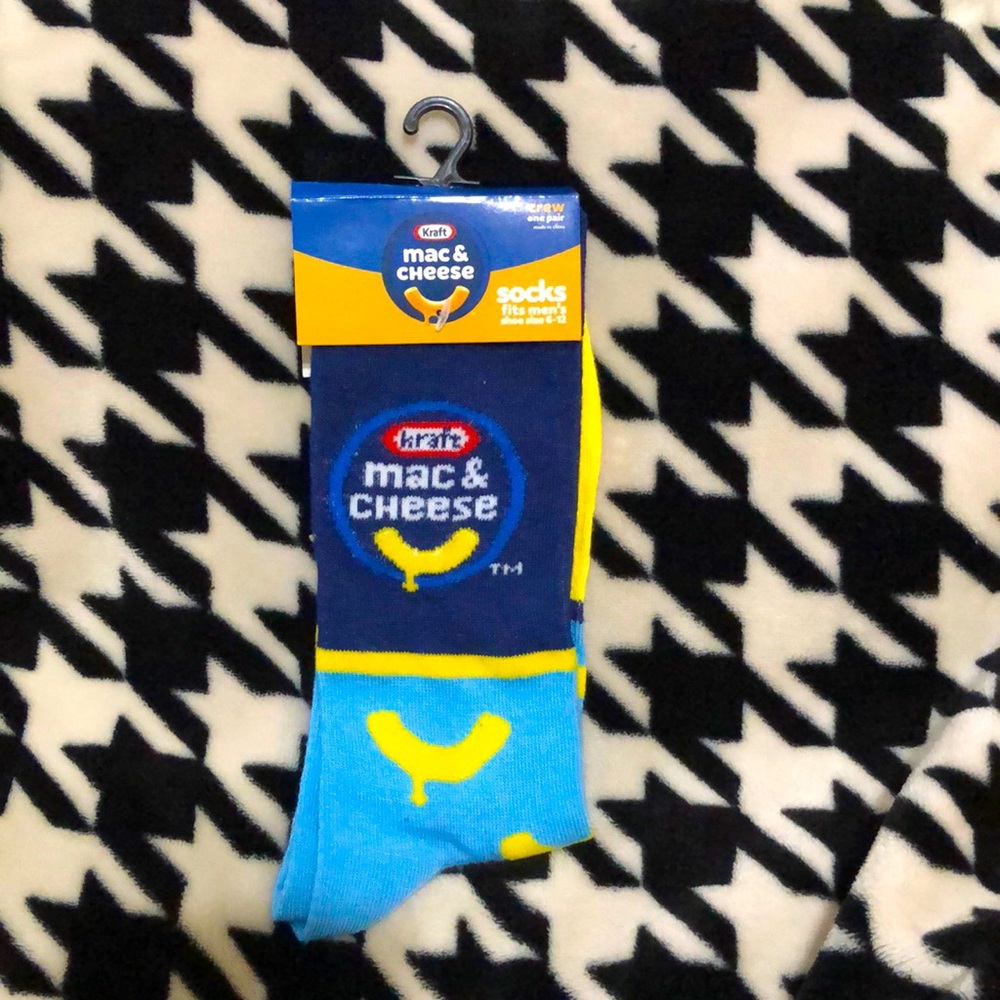 Odd Sox Mac & Cheese Novelty Socks